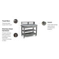 thumbnail image 3 of Homestyles Maho Wood Potting Bench in Gray, 3 of 14