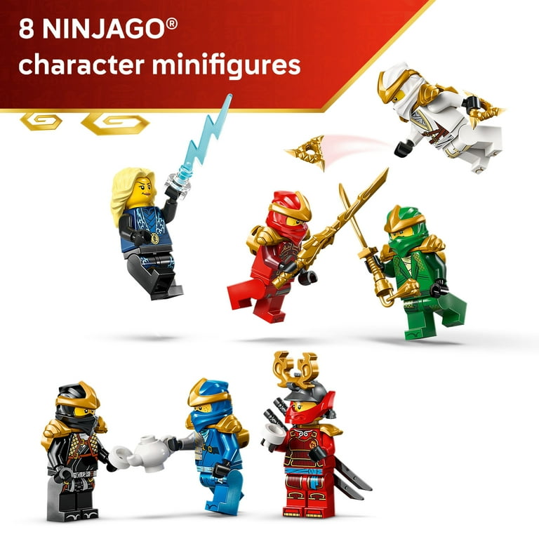 LEGO NINJAGO Ninja Character Display Building Toy, Ages 14+, 15th
