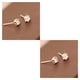 thumbnail image 2 of Pendientes de diamantes de imitación Jumpingount joyería perforación Simple 2piezas, 2 of 5