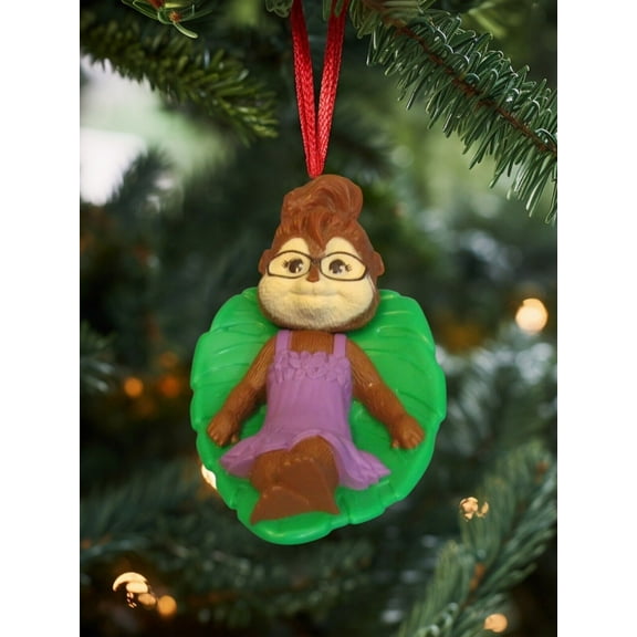 Ornament Alvin & The Chipmunks Jeanette Chipette Girl Leaf Figure Figurine Charm