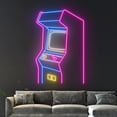 thumbnail image 5 of Handmadetneonsign Arcade Game Machine Neon Sign, Custom Game Machine Led Sign, Arcade Led Light, 5 of 5
