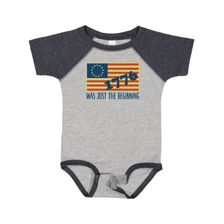 

Inktastic Vintage US Flag Gift Baby Boy or Baby Girl Bodysuit