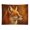 Red Fox Portrait Oil Painting, variant on Three Kings Adoration Magi Wall Tapestry Decorative, Aesthetic Fabric Wall Hanging Art for Bedroom Living Room Dorm, Durable & Lightweight Wall Decor with Hanging Kit 60"×90"