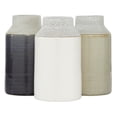 thumbnail image 4 of ARCILLA ELEMENTAL White Porcelain Ceramic Decorative Vase (Set of 3), 4 of 5