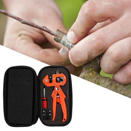 Grafting Plant Supplies Organizer Branch Chopper Clippers Pruning for Gardening Gardeners , Orange