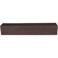thumbnail image 2 of 4"H x 6"D x 84"W Knotty Pine Faux Wood Fireplace Mantel, Rosewood, 2 of 13