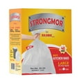thumbnail image 2 of Strongmor Garbage Bags Kitchen White 22 x 24 in, 40 Count (Pack of 2), 2 of 3