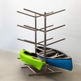thumbnail image 4 of Teal Triangle Freestanding G-Watersport 8 Kayak and SUP Outdoor Storage Rack, Heavy Duty Adjustable Weatherproof Stand, 4 of 5