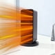 thumbnail image 1 of Calefactor portátil de escritorio de 1200 W - Calefactor oscilante silencioso para el hogar - Calentamiento instantáneo - 3 velocidades - Punta de calor de ángulo amplio - Protección contra sobrecalen, 1 of 9