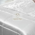 thumbnail image 5 of Cloud Fino Silk Satin Comorter | Box Stitched | 300 GSM Filling | All-Season Comforter | Luxurious Hotel Quality Quilt (Sky Blue,Twin/Twin XL), 5 of 6