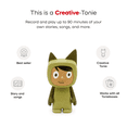 thumbnail image 4 of tonies Green/Medium Creative Audio Toy Figurine - Record and Upload up to 90 Minutes of Your Own Stories and Songs, Age Group 3+, 4 of 5