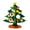 C, variant on JVBTVB 9.5-inch DIY Felt Christmas Tree for Toddlers, Interactive Fake Tree with Removable Ornaments, Kids Christmas Activity Craft for Motor Skills, Holiday Gift for Children