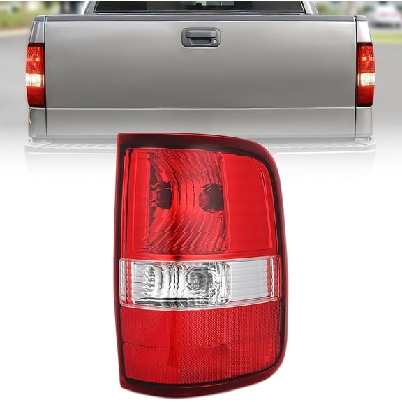Nilight Taillight Assembly Compatible with 2004 2005 2006 2007 2008 Ford F150 Rear Lamp Replacement OE Style Passenger Side