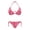 Valentine Love Print, variant on HELLHERO Valentine Heart Print 2 Piece Bikini Set Quick Drying Plus Size Two Piece Swimwear Cute Halter Tie Side Bathing Suit for Vacation