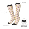thumbnail image 4 of Naloa Yellow Pueple Rabbit Thigh High Socks Extra Long Stretchy Sock Women Over Knee High Opaque Stocking Daily Wear, 4 of 6