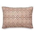 thumbnail image 2 of Creative Products Welcome Rust and White Tile Diamonds 14x20 Indoor / Outdoor Pillow, 2 of 3