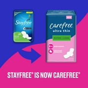 Stayfree Ultra Thin, Super Long with Wings Pads, 32 Pads