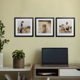 thumbnail image 4 of Gallery Wall de 3 piezas, Paspartu Frames, 22 x 22 cm, Color negro., 4 of 5