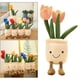 thumbnail image 4 of 3x Lindas Plantas en Macetas Verdes de Peluche Realistas Decoraciones de Juguetes de Peluche Sunnimix juguetes de peluche, 4 of 6