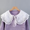 thumbnail image 2 of Miangastore Women Detachable False Collar Neck Ruff Lace Fake Collar Clothing Ornament, 2 of 8