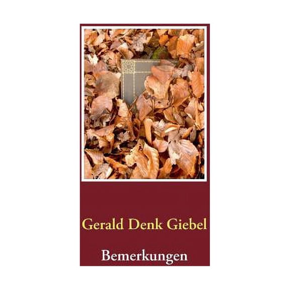 Bemerkungen, (Paperback)