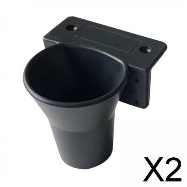 2x Soporte para Brocas, Colgador de Herramientas Eléctricas para Jardín, Taza de Almacenamiento, Destornillador Eléctrico, Soporte de Pared para Talad 2 piezas