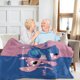 thumbnail image 5 of Manta de Lilo & Stitch, acogedora manta de franela para niños y niñas, manta súper suave y cálida para sofá cama, 50 x 40 pulgadas, 5 of 6