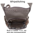 thumbnail image 5 of American West Women's Crossbody  Built In Wallet Western Fringe Whipstitched, 5 of 9
