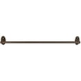 thumbnail image 2 of Classic Traditional 24" Wall Mounted Towel Bar, Chocolate Bronze, 2 of 7