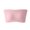 Pink, variant on Oversized Strapless Bras for Women Ribbed Bandeau Bra Non Slip Wireless No Underwire Padded Tube Bra Black XXXXXL