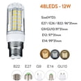 thumbnail image 1 of Bombillas LED E27, E14, B22, G9, GU10, CA 110V, 220V, 230V, 240V, focos de 6W-25W, lámparas de mesa blancas para el hogar, ampolla de iluminación interior, 1 of 4