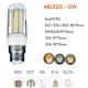 thumbnail image 1 of Bombillas LED E27, E14, B22, G9, GU10, CA 110V, 220V, 230V, 240V, focos de 6W-25W, lámparas de mesa blancas para el hogar, ampolla de iluminación interior, 1 of 4