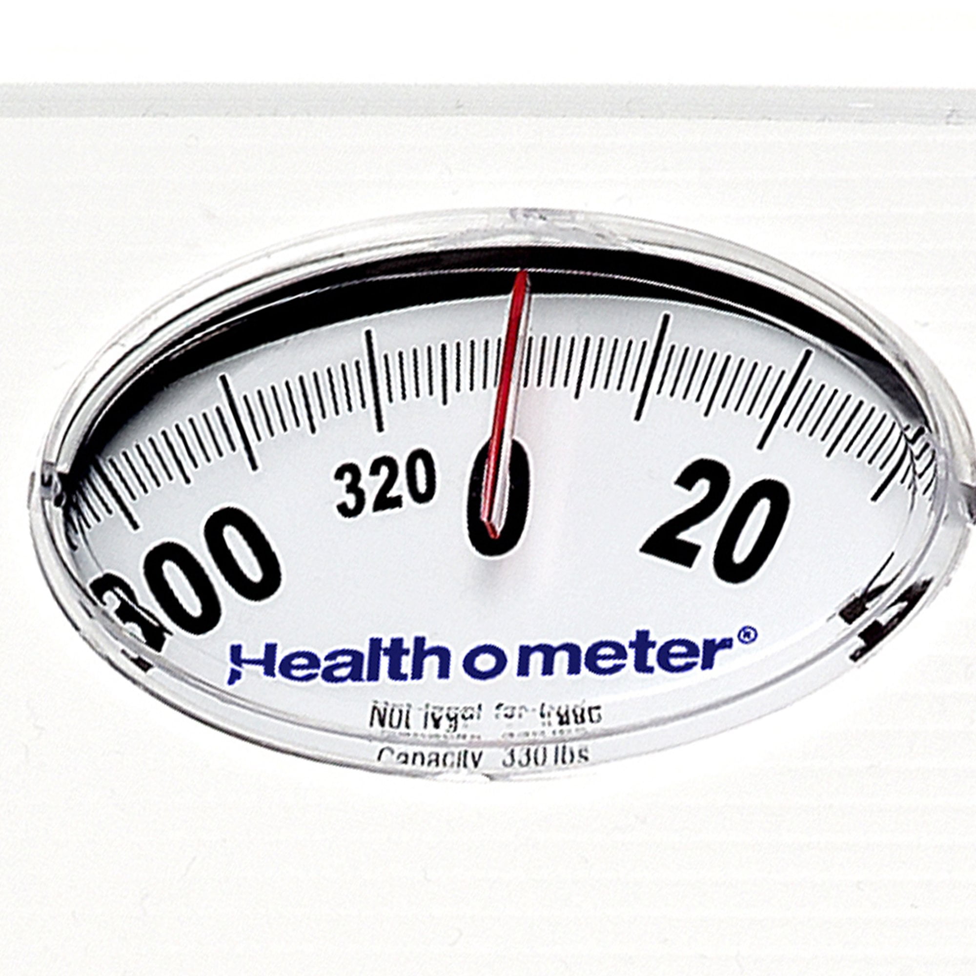 Health-o-Meter Full View Analog Dial Display Bathroom Scale Accurate to 330  lbs.