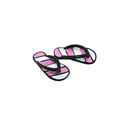 thumbnail image 3 of SPRING PARK 1 Pair Mini Cute Stripe Flip-flops DIY Miniature Toy for Dollhouse Accessories, 3 of 5