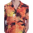 thumbnail image 7 of Varnit Crafts Hawaiian Shirt for Men Aloha Beach Orange XXL, 7 of 7
