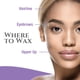 thumbnail image 4 of Tiras de cera satinadas y suaves con agarre EZ para cejas, labios y barbilla, 100 unidades, 2 unidades, 4 of 6