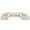 Beige, variant on Commix Down Filled Overstuffed 8-Piece Sectional Sofa-EEI-3363