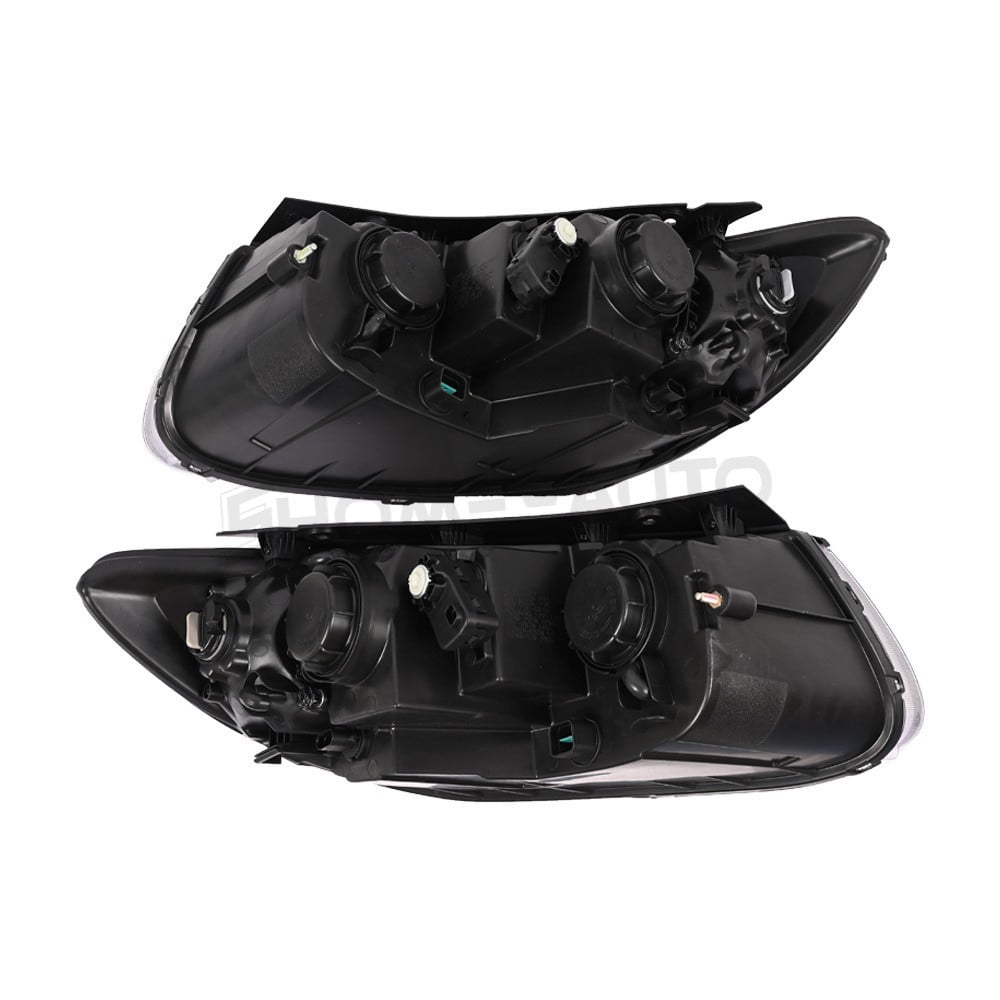For 2007-2012 Hyundai Santa Fe Pair Headlights Assembly Left Right Halogen Projector