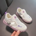 thumbnail image 5 of LYHaoo Breathable Single Mesh Sports Mesh Shoes For Boys And Girls In Spring Summer And Autumn Soft Sole Beach Shoes Sizes 10 Purple(Little Kid), 5 of 6