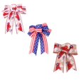 thumbnail image 2 of Independence Day Decorations Party Supplies Fine Linen Stars Flag Bows, 2 of 7