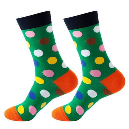

Heiheiup Women Autumn And Winter Dot Printed Medium Stockings Socks Specified Technologies