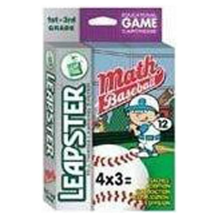 Leap Frog Leapster Game Math Baseball