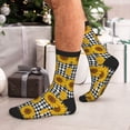 thumbnail image 7 of Pofeuu Sunflowers Print Crew Socks, Adult Running Hiking Socks for Youth and Adult, 7 of 7