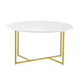 thumbnail image 4 of Pemberly Row Modern / Contemporary Stevenson Round Coffee Table White, 4 of 7