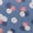 Blue Flower, variant on Vercord 7 Set Travel Packing Organizers Cubes Luggage Suitcase Organizer Bags Clothes Underwear Cube Shoe Pouch Pack Dark Blue