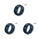 thumbnail image 1 of Qarigey Anillo unisex que brilla en la oscuridad Anillo de acrílico Luminoso Noche que brilla intensamente Joyería de mano Regalo de vacaciones, Negro Type1 NO1 Qarigey CBP152756, 1 of 6