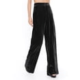 thumbnail image 2 of Pantalones de pierna ancha para mujer,Pantalones de pierna ancha para mujer Pantalones de cintura alta Pantalones de pierna ancha de cintura alta Construcción robusta, 2 of 6