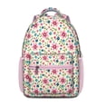 thumbnail image 1 of Floral Watercolor Daisy Artwork Backpack - Waterproof & Breathable for College Students, 1 of 5