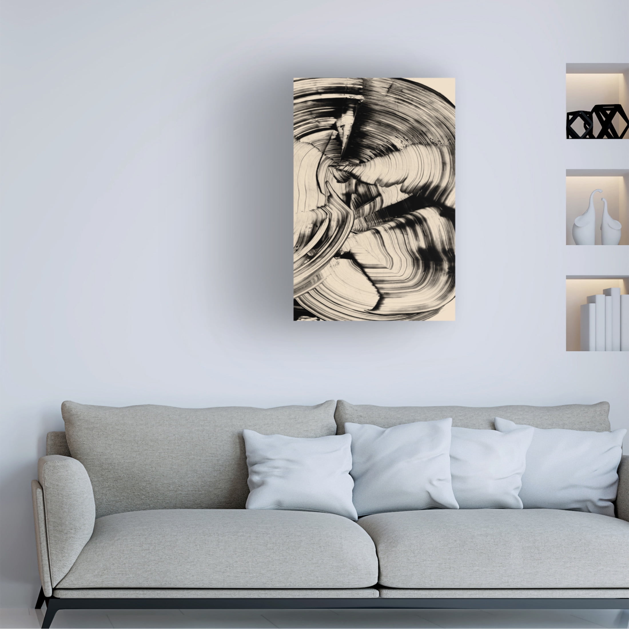 Trademark Fine Art Dan Hobday Tornado Canvas Wall Art