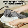 thumbnail image 4 of Absorbent Kitchen Cleaning Wipes | Thick Non-Stick Dishcloths | Reinforced Stitching | Multi-Surface Microfiber Towels | 35x35cm | Durable, Eco-Friendly, Streak-Free, Assorted Colors, 4 of 6